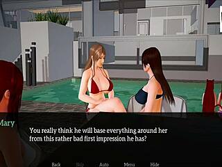 3D animated porn with small boobed Milfs and Ecchi gameplay