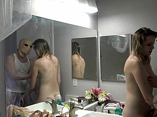 Stepson's Halloween roleplay turns naughty with kinky MILF