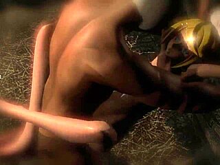 The first solo slave family in Japanese Hentai game