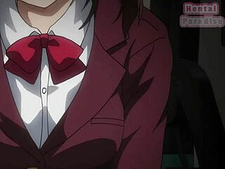 Big-boobed Iizuka-Senpai and Blazer Ane in uncensored cartoon