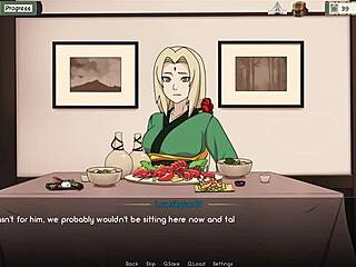 3D animated Naruto porn featuring Tsunade and Dinaki