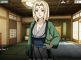 3D animated Naruto porn featuring Tsunade and Dinaki