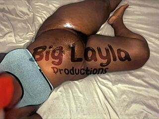 Sultry black beauty gets her ass worshipped and fucked hard