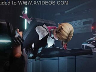 Beautiful anime babes in hardcore BDSM action with ebony partners