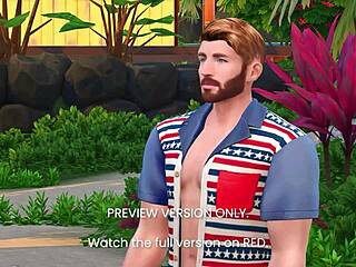 3D porn video featuring Marvel characters, XXX content