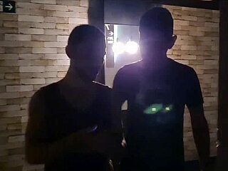 Gay couple's hardcore hotel romp turns into a messy affair