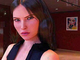 Deepthroat and doggy style action in a fashion themed game