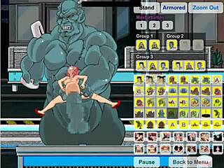 Wow! Orgak hentai game gallery with petite babe riding!