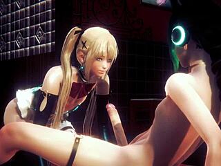 Japanese gay game features sissy boy and big cock lovers