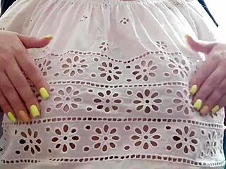 Petite teen enjoys solo play and big orgasm satisfaction