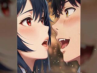 Blurring the walls: Romance hentai game with a hot couple