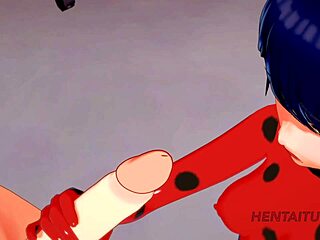 3D Ladybug hentai with creampie and cum in mouth