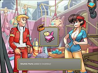 Space rescue: Valerie and Code Pink team up for a hot scene