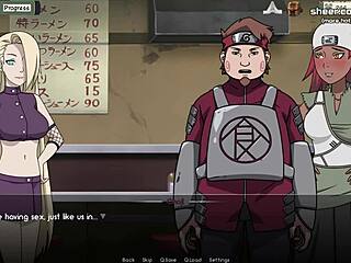 Sakura's tight ass pounded hard in Naruto anime game