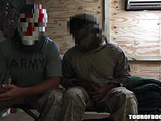 Old soldiers party hard in this taboo tour of booties