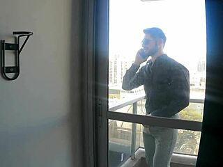 Stepson seduces stepfather in this amateur video with Alex Barcelona