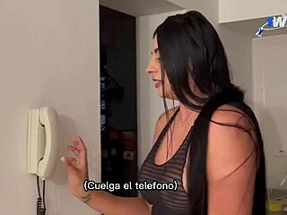 Hot milf seduces pizza delivery man for wild sex