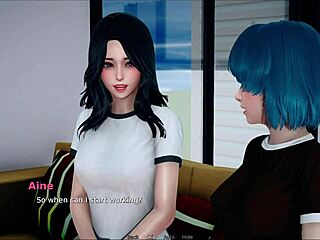 My former bully is now my lover in a visual novel game