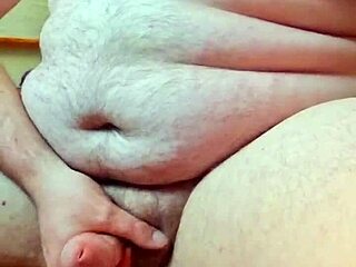 Gay men with thick bodies masturbating and cumming in April