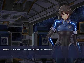 Aliens fuck human on yacht in animated hentai game