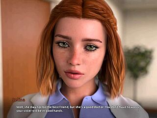 Play the erotic game with Selina Route, the red-haired beauty