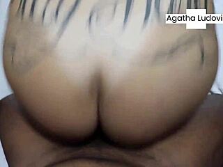 Big black cock lover gets ass fucking and deepthroat action
