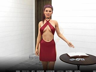 3D animated video of a college student facing problems