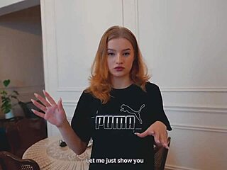 Beautiful amateur with a nice ass, a hot scene on a creaky bed