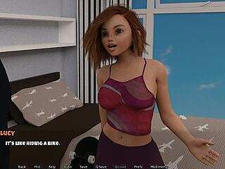 3D animated porn with a big dick in a cartoon style