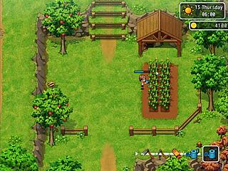 A day in the life of my rural adventure game without commentary