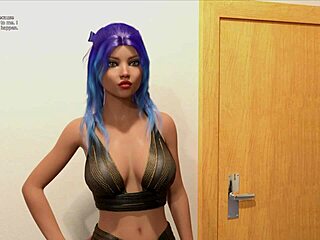 3D animated porn with an animeblonde MILF and a football star