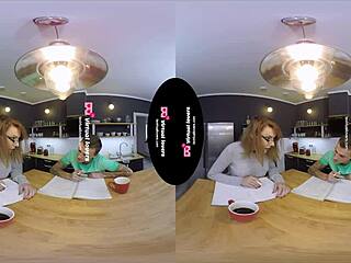 Classmate seduces her teacher and gives deep blow job in Tsvirtuallovers video