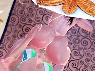 3D animated teen gets her big tits sucked and fucked