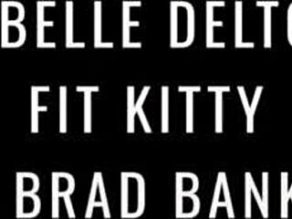 Isabelle Deltore's naughty threesome with Fitness Kitty