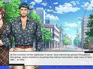 Become a manager of an idol group of hot guys in a gay dating sim game