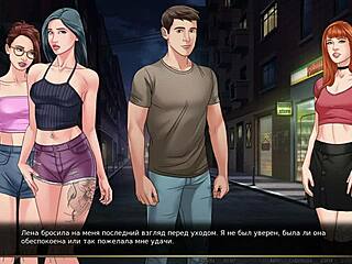 Beautiful girlfriend gives great blow job and cunilingus in cartoon adult film