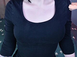 Petite goth Mavis craves more liquid lunches daily