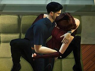 3D animated video of Black Widow in action