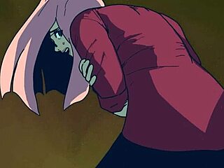 Muscular lemonfont animation with big dick and breast growth