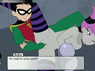 Hentai game with Teen Titans characters