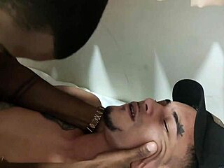 Amateur gay anal sex video with a hot method acting theme