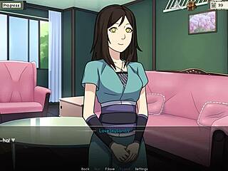 3D animated Naruto kunoichi trainer in action