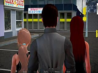 Adult cartoon with small boobed teens and other erotic content
