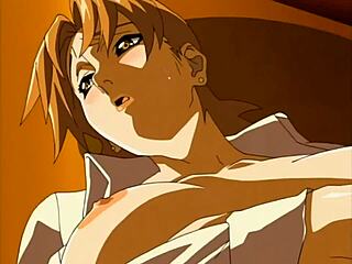 Office babes in their underclothes in this animated porn movie