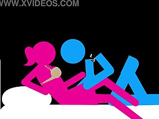 First time college sex in animated Indian porn