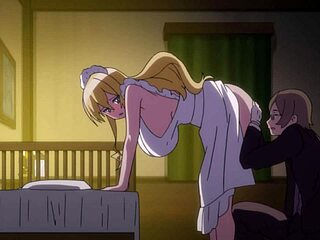 Big boobs and small ass, hardcore hentai featuring an Asian queen
