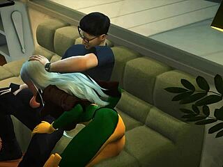 3D animated video of Black Widow in action