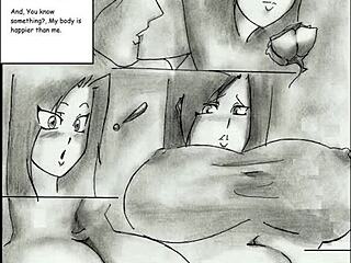 Hentai comic with huge ass and breast expansion