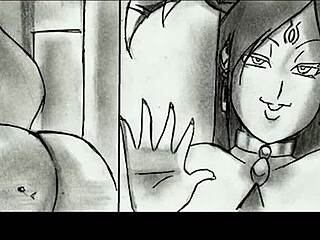 Hentai comic with huge ass and breast expansion