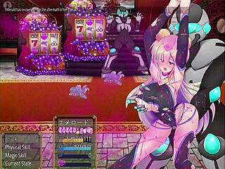 Hentai game with bound and gagged girls